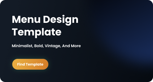 Restaurant Menu Template